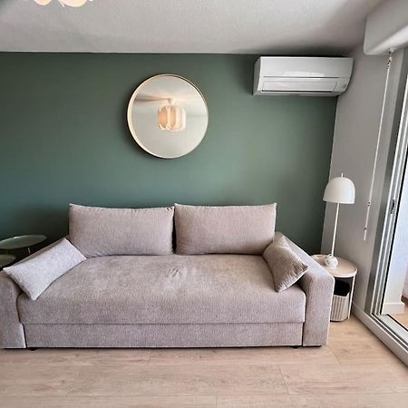 Studio Vue Mer Avec Piscine Et Terrain De Tennis Sausset-les-Pins Kültér fotó
